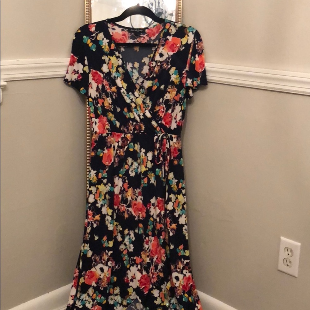 ELIE MCCARTHY High-Low Dress
